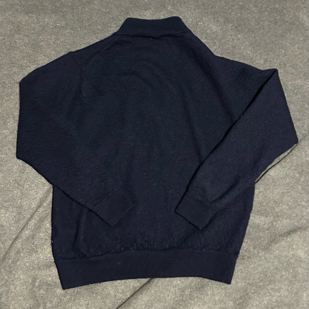 Peter Millar Merino Wool Blend Quarter Zip Pullover Sweater - M - Picture 8 of 11